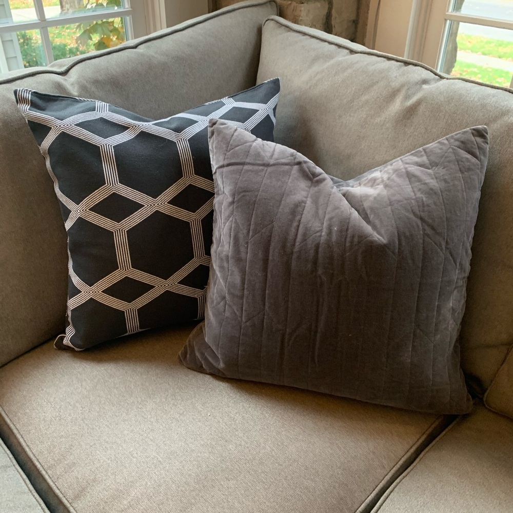Three H&M Accent Pillow Covers 20x20 (x3) - Picture 3 of 5
